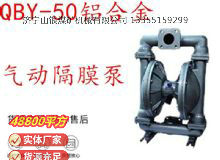 點擊查看詳細信息<br>標題：QBY-50鋁合金氣動隔膜泵 閱讀次數：206